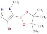 4-Bromo-1-methyl-5-(4,4,5,5-tetramethyl-1,3,2-dioxaborolan-2-yl)-1H-pyrazole