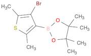 2-(4-BROMO-2,5-DIMETHYLTHIOPHEN-3-YL)-4,4,5,5-TETRAMETHYL-1,3,2-DIOXABOROLANE