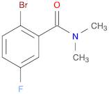 2-Bromo-5-fluoro-N,N-dimethylbenzamide