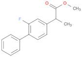 [1,1'-Biphenyl]-4-acetic acid, 2-fluoro-a-methyl-, methyl ester
