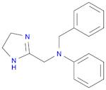 N-benzyl-N-(4,5-dihydro-1H-imidazol-2-ylmethyl)aniline hydrochloride