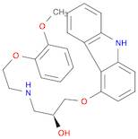 (2s)-1-(9h-carbazol-4-yloxy)-3-{[2-(2-methoxyphenoxy)ethyl]amino}propan-2-ol