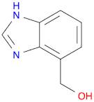 1H-Benzimidazole-4-methanol(9CI)