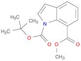 1-tert-Butyl 7-methyl 1H-indole-1,7-dicarboxylate
