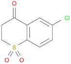 6-CHLORO-2,3-DIHYDRO-4H-THIOCHROMEN-4-ONE-1,1-DIOXIDE