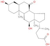 3a,12a-dihydroxy-7-oxo-5b-cholan-24-oic acid