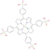 Fe(III) meso-Tetra(4-sulfonatophenyl)porphine chloride (acid form)