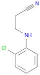 3-((2-Chlorophenyl)amino)propanenitrile