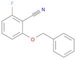 6-benzyloxy-2-fluorobenzonitrile
