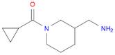 1-[1-(CYCLOPROPYLCARBONYL)PIPERIDIN-3-YL]METHANAMINE