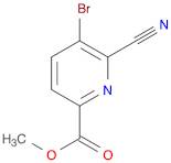 Methyl 5-bromo-6-cyanopicolinate