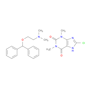 N-(2-Diphenylmethoxyethyl)-N,N-Dimethylammonium 8-Chlorotheophyllinate
