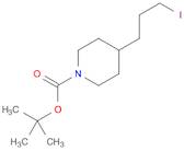 1-Piperidinecarboxylic acid, 4-(3-iodopropyl)-, 1,1-dimethylethyl ester