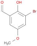 3-Bromo-2-hydroxy-5-methoxybenzaldehyde