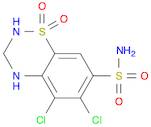 5,6-DICHLORO-3,4-DIHYDRO-2H-1,2,4-BENZOTHIADIAZINE-7-SULFONAMIDE 1,1-DIOXIDE