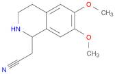 (6,7-Dimethoxy-1,2,3,4-tetrahydro-isoquinolin-1-yl)-acetonitrile