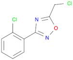 1,2,4-Oxadiazole,5-(chloromethyl)-3-(2-chlorophenyl)-
