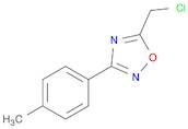 5-(Chloromethyl)-3-(p-tolyl)-1,2,4-oxadiazole