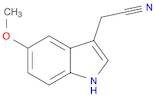 2-(5-Methoxy-1H-indol-3-yl)acetonitrile