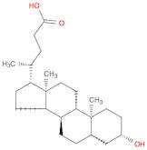 Cholan-24-oic acid,3-hydroxy-, (3b,5a)-