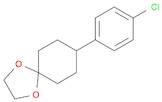 8-(4-CHLOROPHENYL)-1,4-DIOXASPRIRO[4,5]DECANE