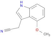 2-(4-Methoxy-1H-indol-3-yl)acetonitrile