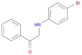 2-((4-Bromophenyl)amino)-1-phenylethanone