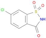 6-CHLORO-1,2-BENZISOTHIAZOL-3(2H)-ONE 1,1-DIOXIDE
