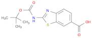 2-((tert-Butoxycarbonyl)amino)benzo[d]thiazole-6-carboxylic acid