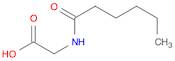 Glycine,N-(1-oxohexyl)-