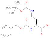 (2S)-4-[[(1,1-Dimethylethoxy)carbonyl]amino]-2-[[(phenylmethoxy)carbonyl]amino]butanoic acid