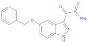 1H-Indole-3-acetamide, a-oxo-5-(phenylmethoxy)-