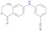 Ethyl 4-((3-cyanophenyl)amino)benzoate