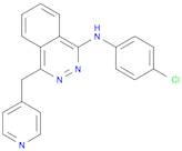 1-Phthalazinamine,N-(4-chlorophenyl)-4-(4-pyridinylmethyl)-
