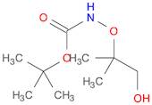 Carbamic acid, (2-hydroxy-1,1-dimethylethoxy)-, 1,1-dimethylethyl ester
