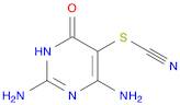 2,6-Diamino-5-thiocyanatopyrimidin-4(3H)-one