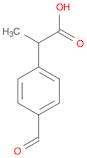 Benzeneacetic acid,4-formyl-a-methyl-