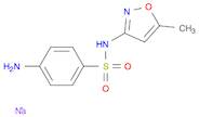sodium N-(5-methylisoxazol-3-yl)sulphanilamidate