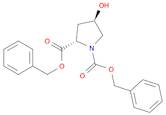 (2s,4r)-1,2-dicarbobenzyloxy-4-hydroxypyrrolidine