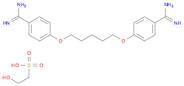 4,4'-(Pentane-1,5-diylbis(oxy))dibenzimidamide bis(2-hydroxyethanesulfonate)