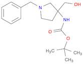 1-benzyl-3-(hydroxymethyl)-3-Boc-amino pyrrolidine