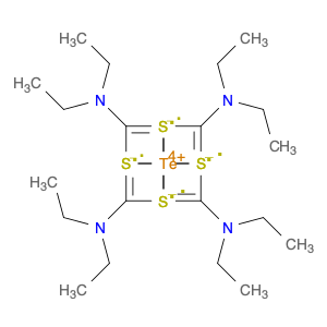 Tellurium,tetrakis(N,N-diethylcarbamodithioato-kS,kS')-, (DD-8-111''1''1'1'1'''1''')-