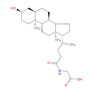 Glycine, N-[(3a,5b)-3-hydroxy-24-oxocholan-24-yl]-