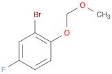 Benzene, 2-bromo-4-fluoro-1-(methoxymethoxy)-