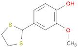 Phenol,4-(1,3-dithiolan-2-yl)-2-methoxy-