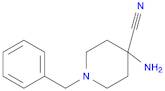 4-Amino-1-benzylpiperidine-4-carbonitrile
