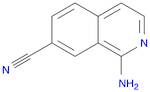 1-Aminoisoquinoline-7-carbonitrile