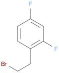 Benzene, 1-(2-bromoethyl)-2,4-difluoro-