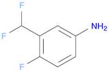 BENZENAMINE, 3-(DIFLUOROMETHYL)-4-FLUORO-