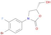 (R)-3-(4-Bromo-3-fluorophenyl)-5-(hydroxymethyl)oxazolidin-2-one